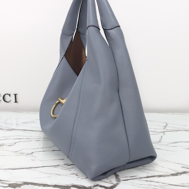 Gucci Softbit maxi shoulder bag Dusty Blue ‎837466