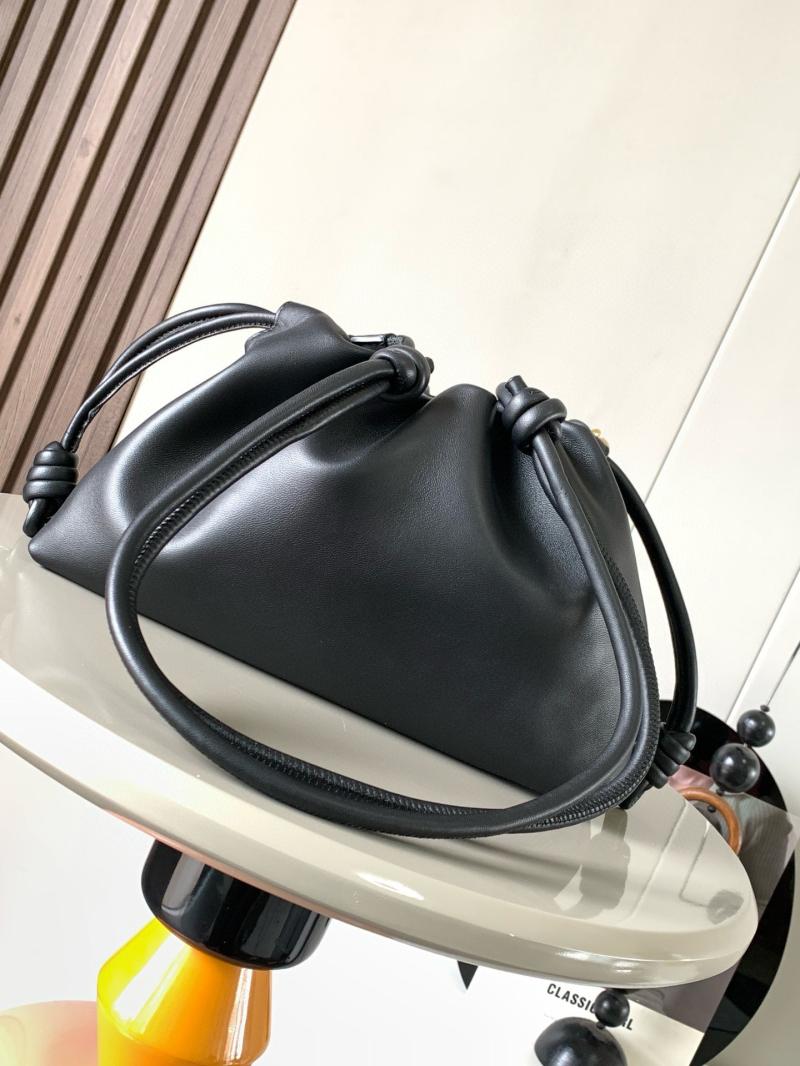 Loewe Medium Flamenco Purse Black L9057
