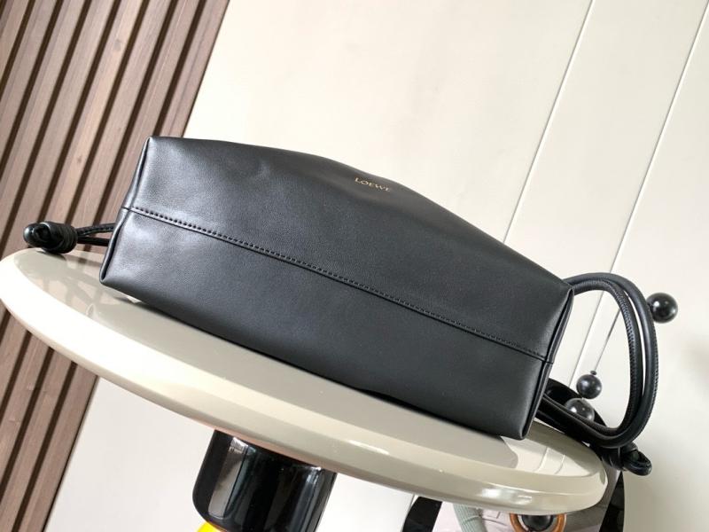 Loewe Medium Flamenco Purse Black L9057