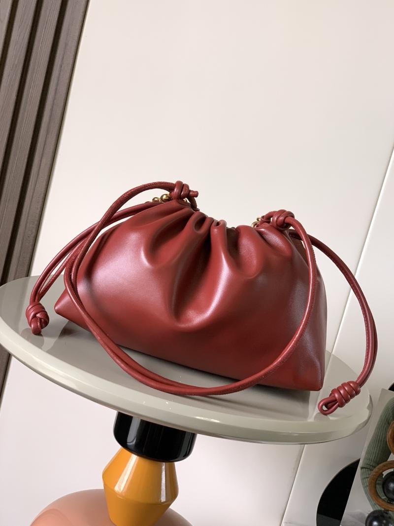 Loewe Medium Flamenco Purse Red L9057