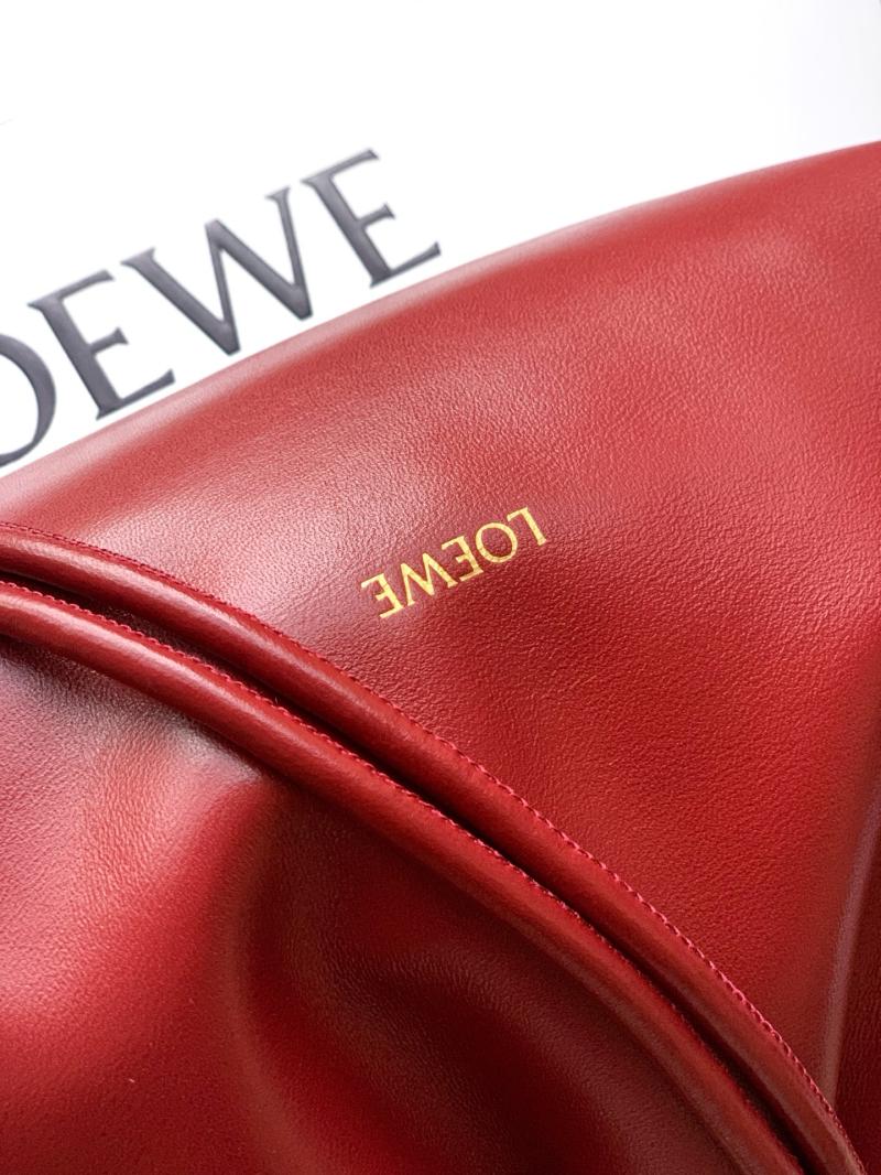 Loewe Medium Flamenco Purse Red L9057