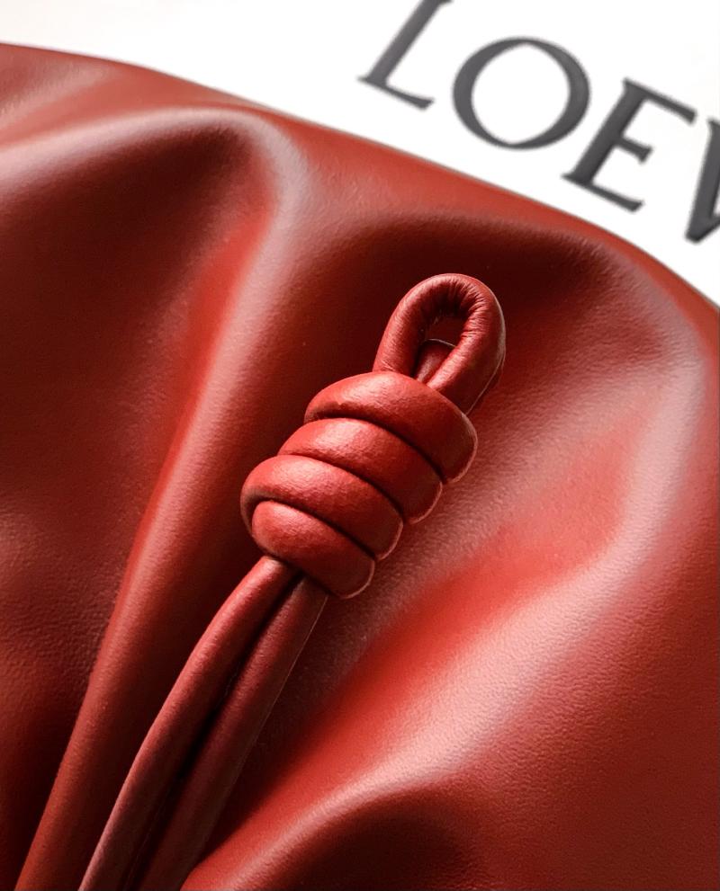 Loewe Medium Flamenco Purse Red L9057