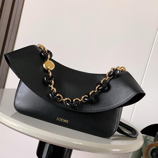 Loewe Medium Ola Bag Black L9150