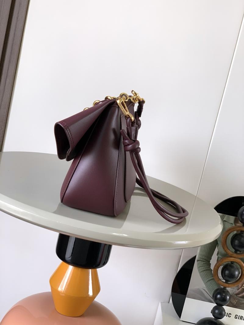 Loewe Medium Ola Bag Burgundy L9150