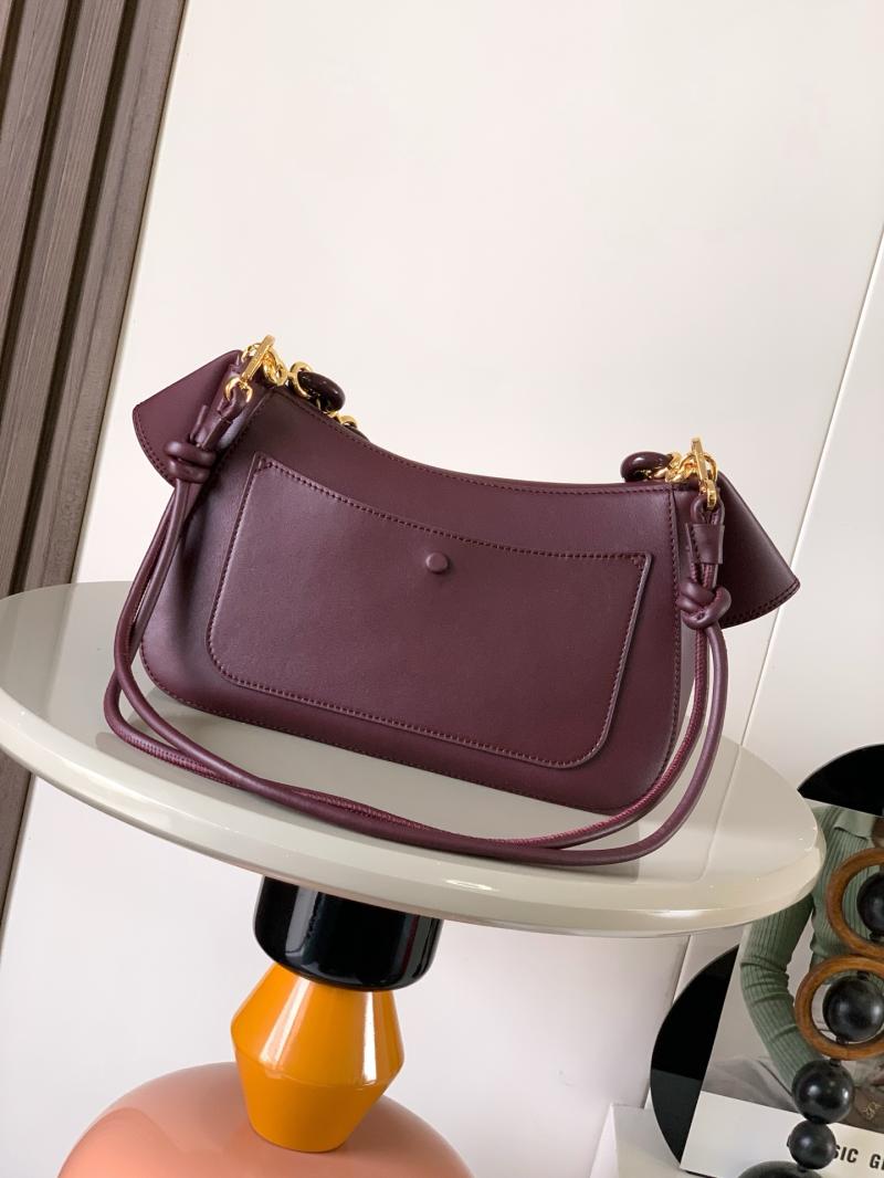 Loewe Medium Ola Bag Burgundy L9150