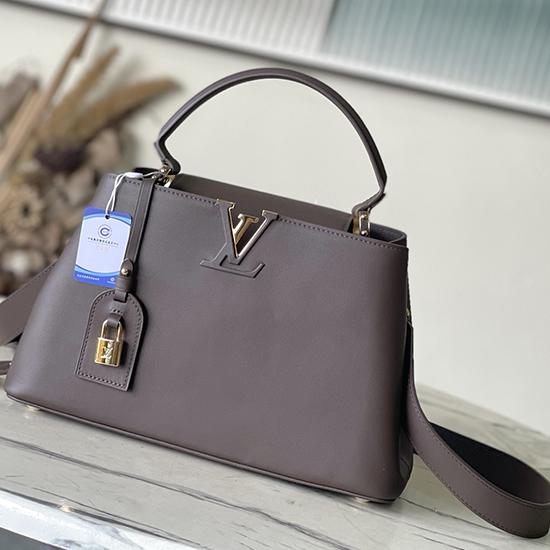 Louis Vuitton Capucines MM Souple Chocolate M12927