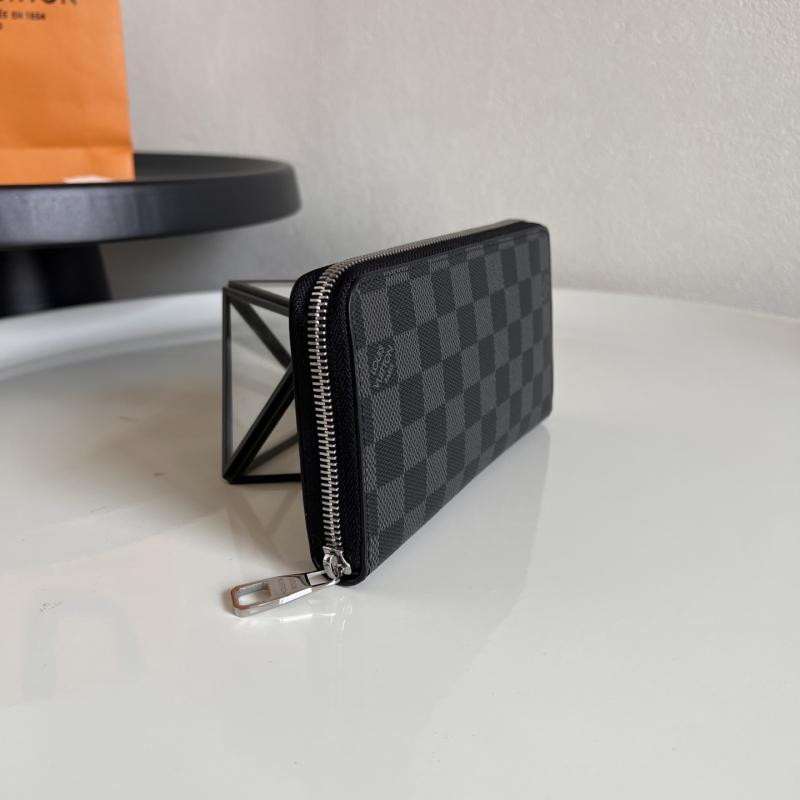 Louis Vuitton Damier Graphite Zippy Wallet N41661