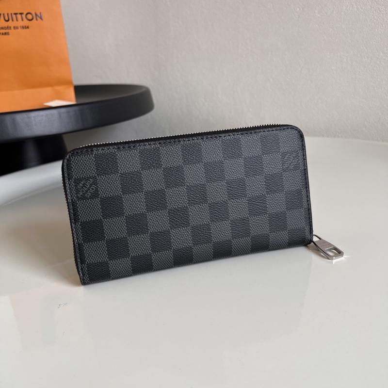 Louis Vuitton Damier Graphite Zippy Wallet N41661