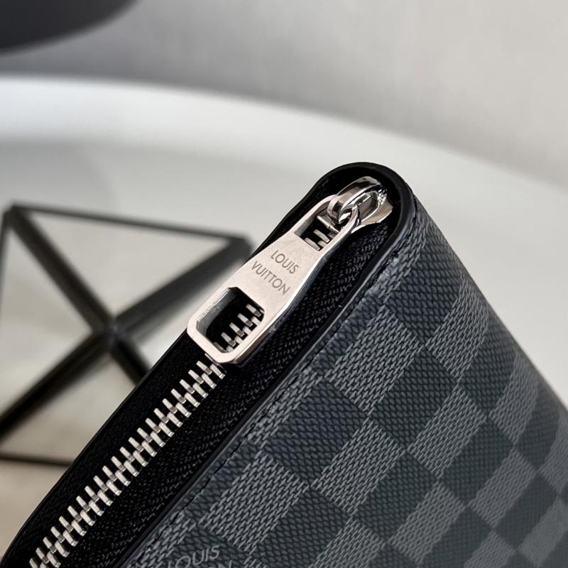 Louis Vuitton Damier Graphite Zippy Wallet N41661