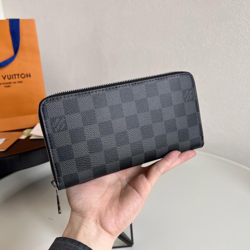 Louis Vuitton Damier Graphite Zippy Wallet N41661