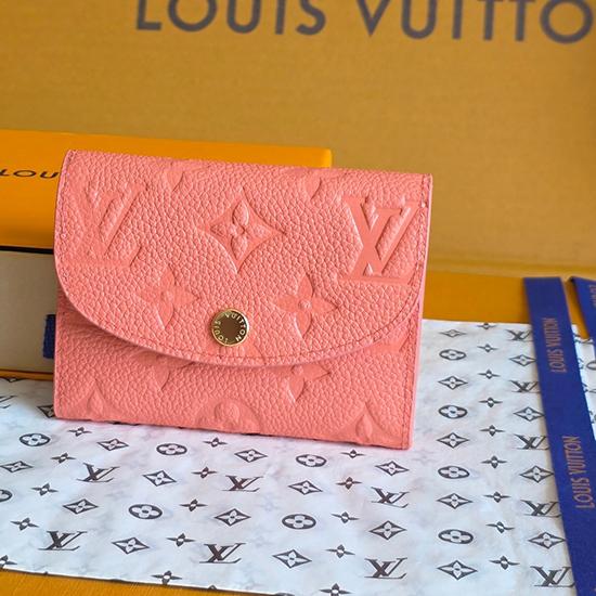 Louis Vuitton Rosalie Coin Purse Pink M25809