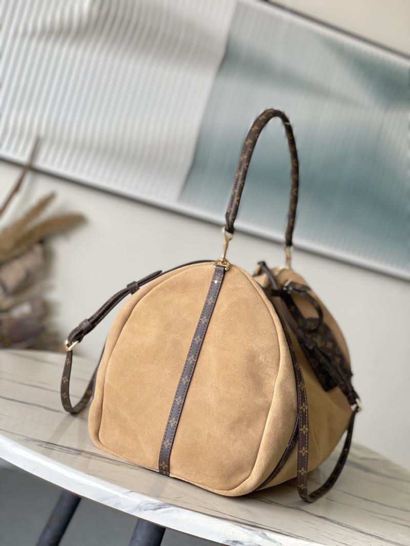 Louis Vuitton Suede Express Travel Brown M26037