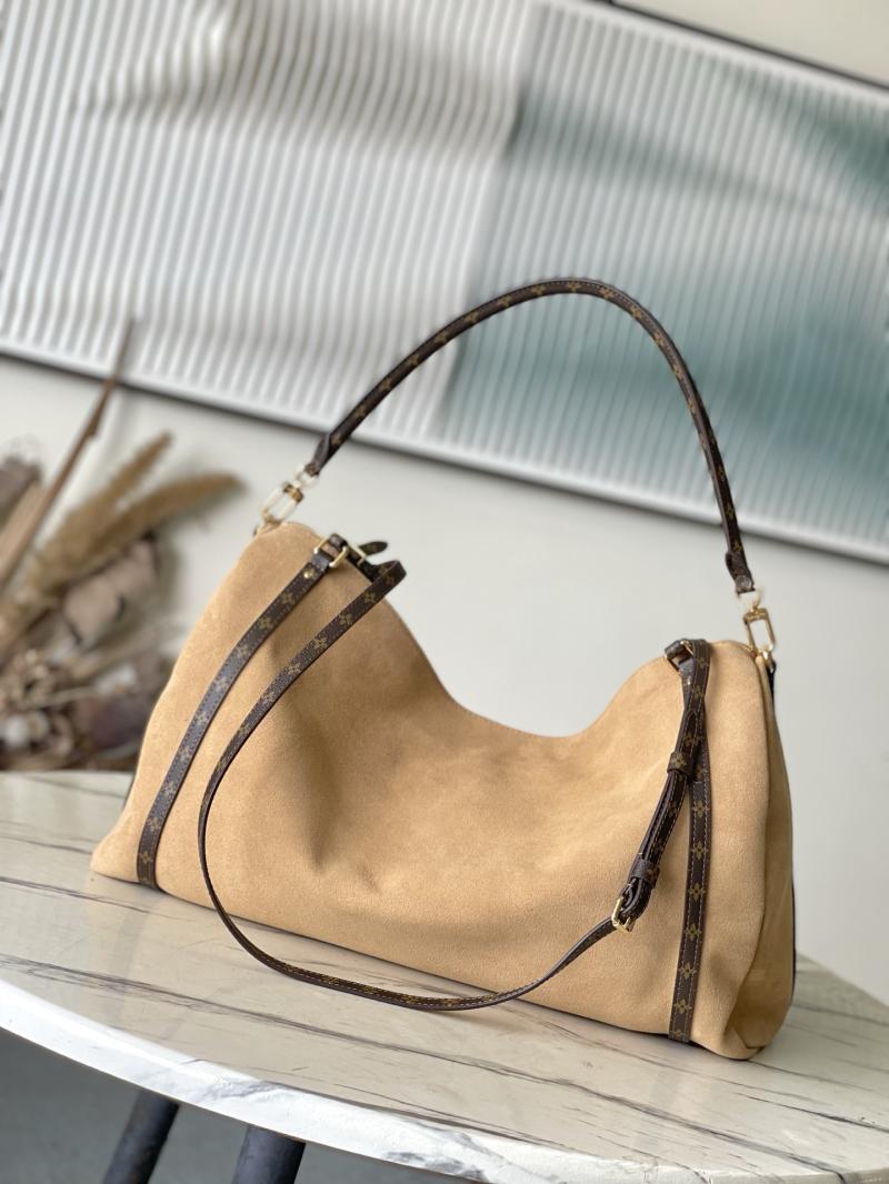 Louis Vuitton Suede Express Travel Brown M26037