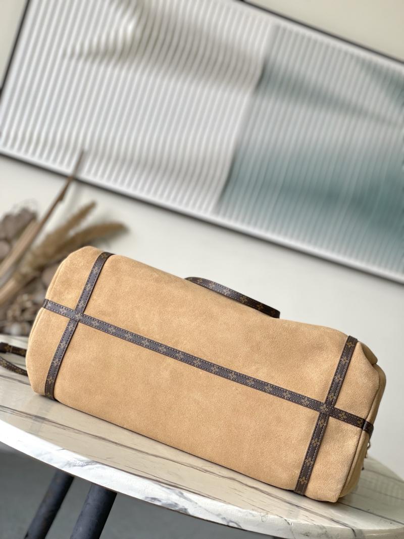 Louis Vuitton Suede Express Travel Brown M26037