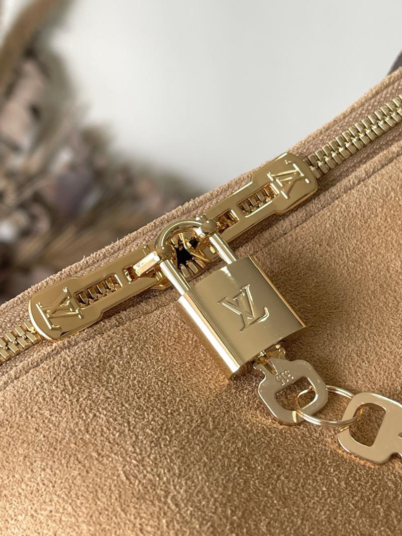 Louis Vuitton Suede Express Travel Brown M26037