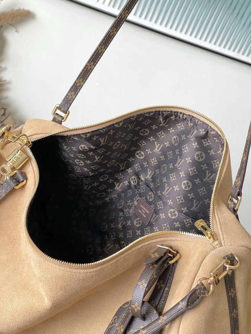 Louis Vuitton Suede Express Travel Brown M26037