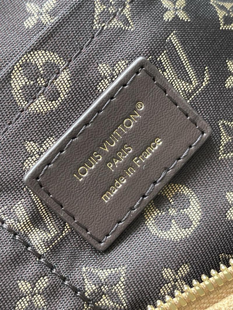 Louis Vuitton Suede Express Travel Brown M26037