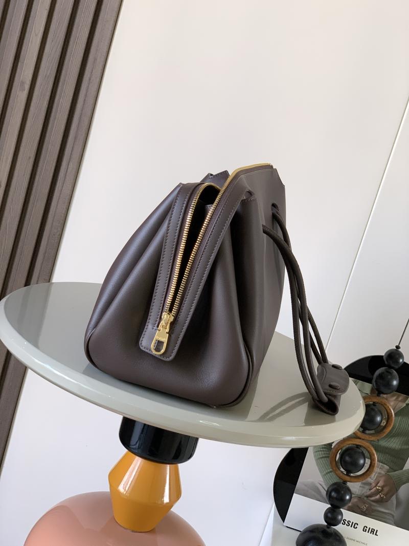 Medium Loewe Madrid bag Dark Brownie L1129