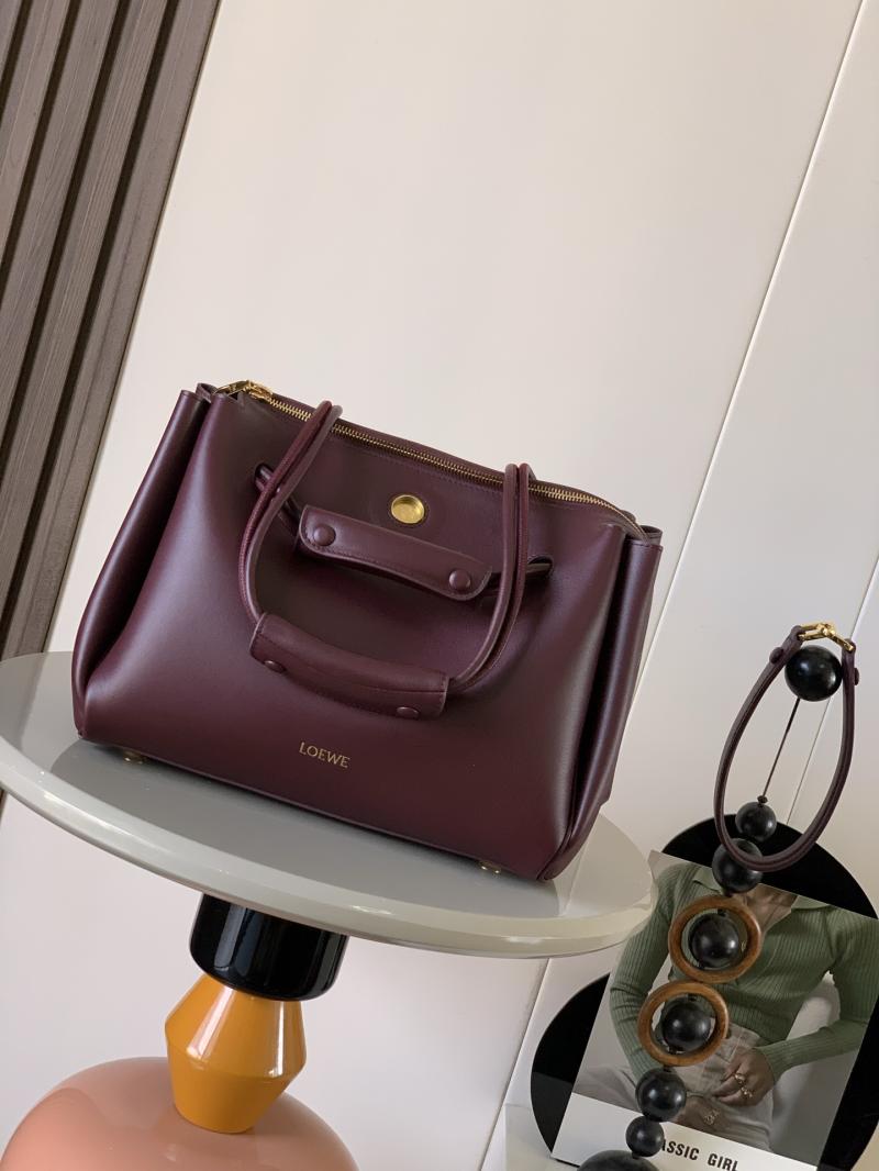 Medium Loewe Madrid bag Dark Burgundy L1129