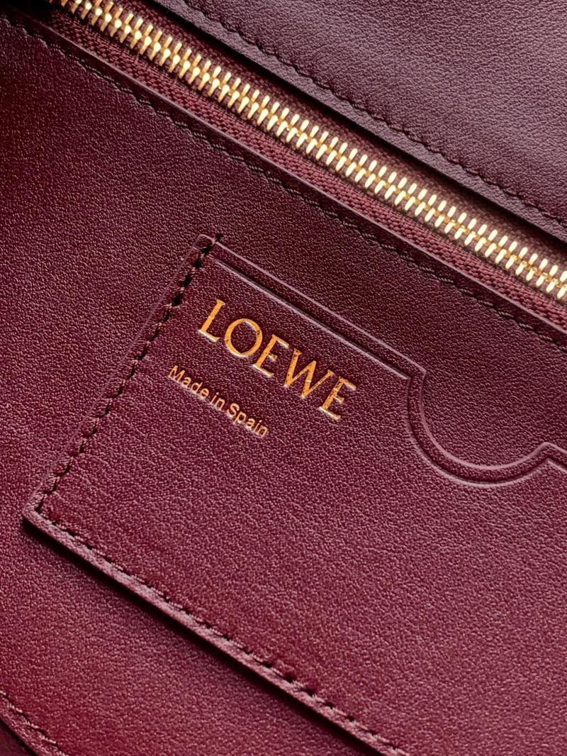 Medium Loewe Madrid bag Dark Burgundy L1129