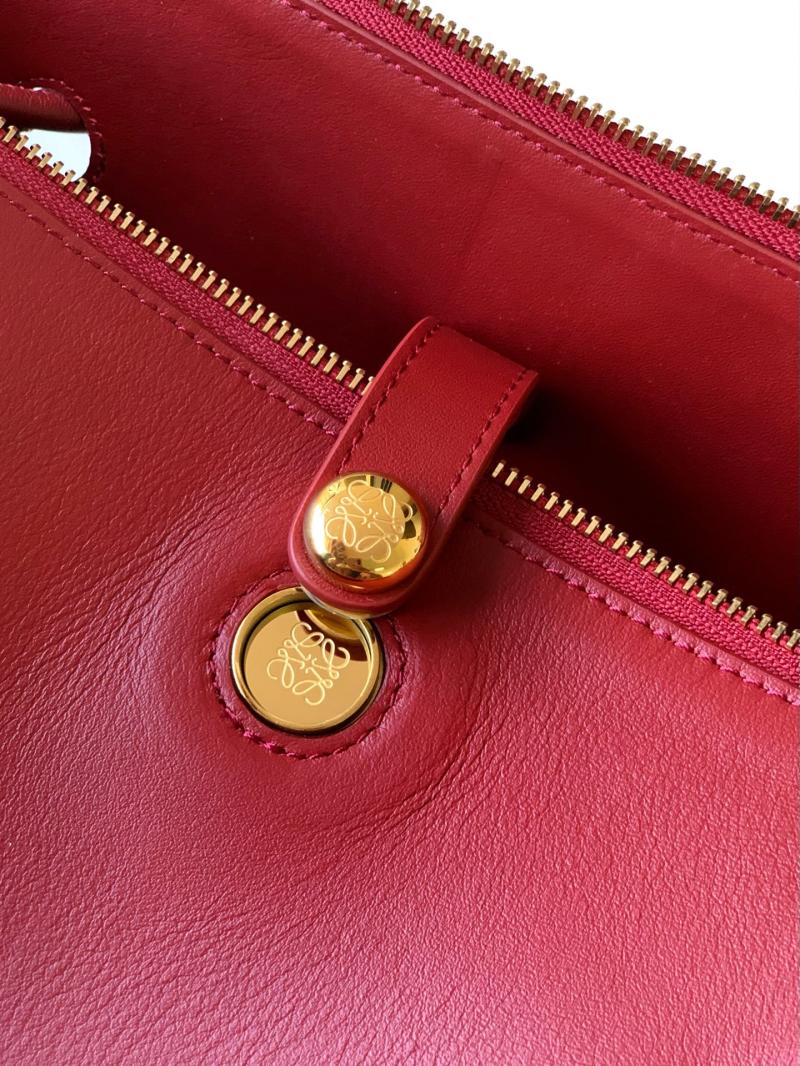 Medium Loewe Madrid bag Red L1129
