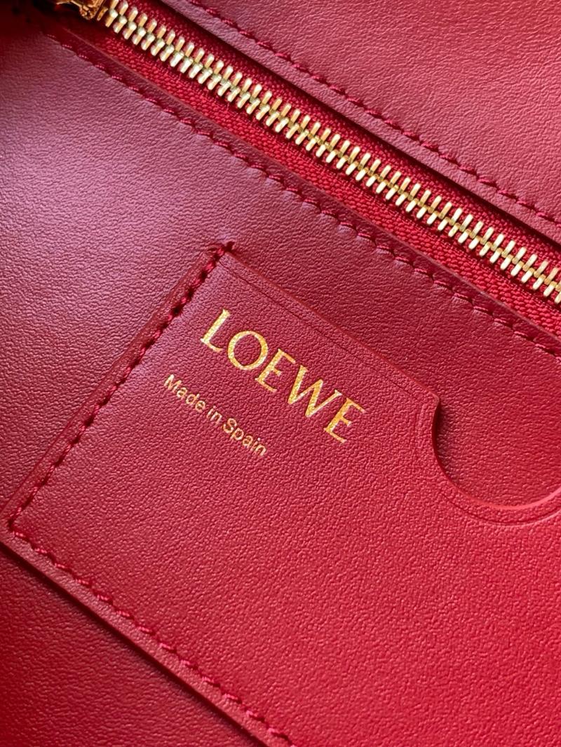 Medium Loewe Madrid bag Red L1129