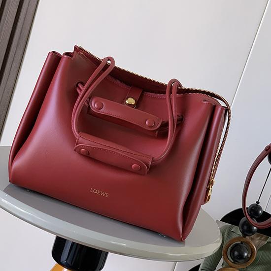 Medium Loewe Madrid bag Red L1129