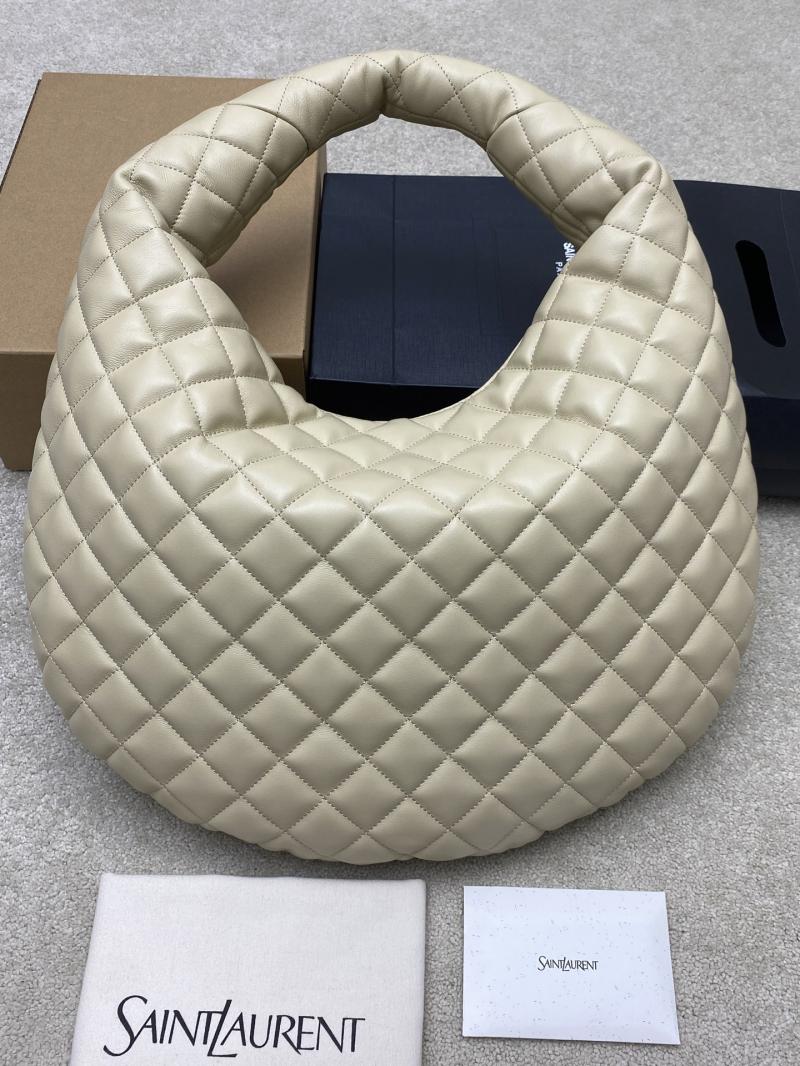 Saint Laurent Icare Hobo Bag Beige 858160