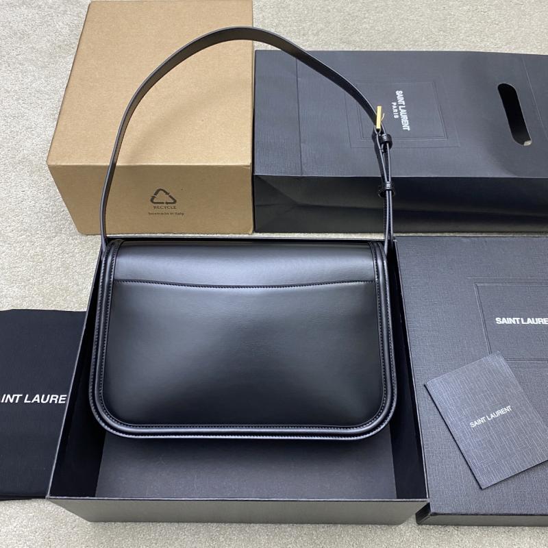 Saint Laurent Solferino Large Black 832332
