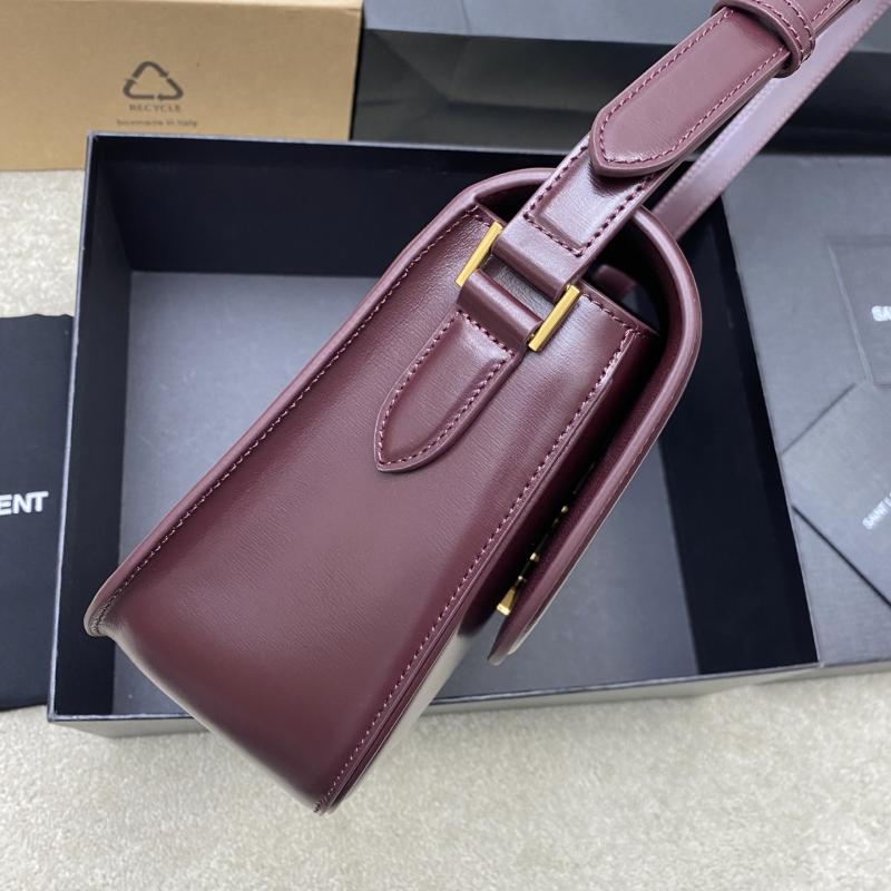 Saint Laurent Solferino Large Burgundy 832332