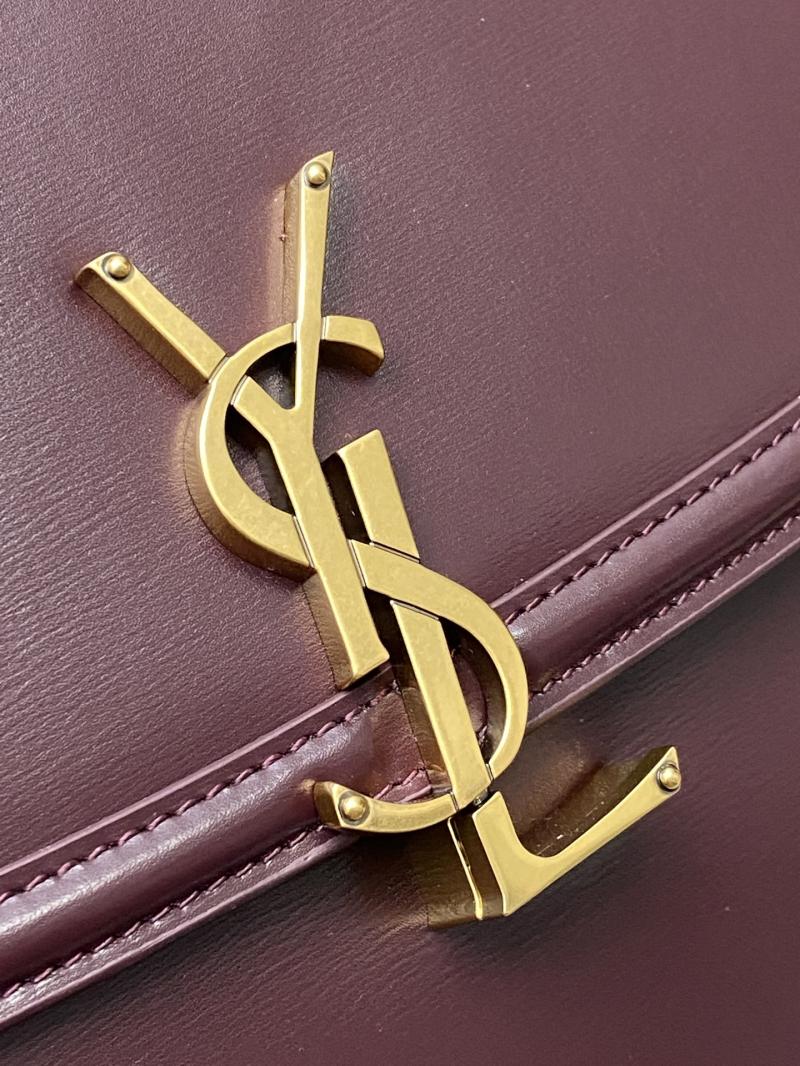 Saint Laurent Solferino Large Burgundy 832332
