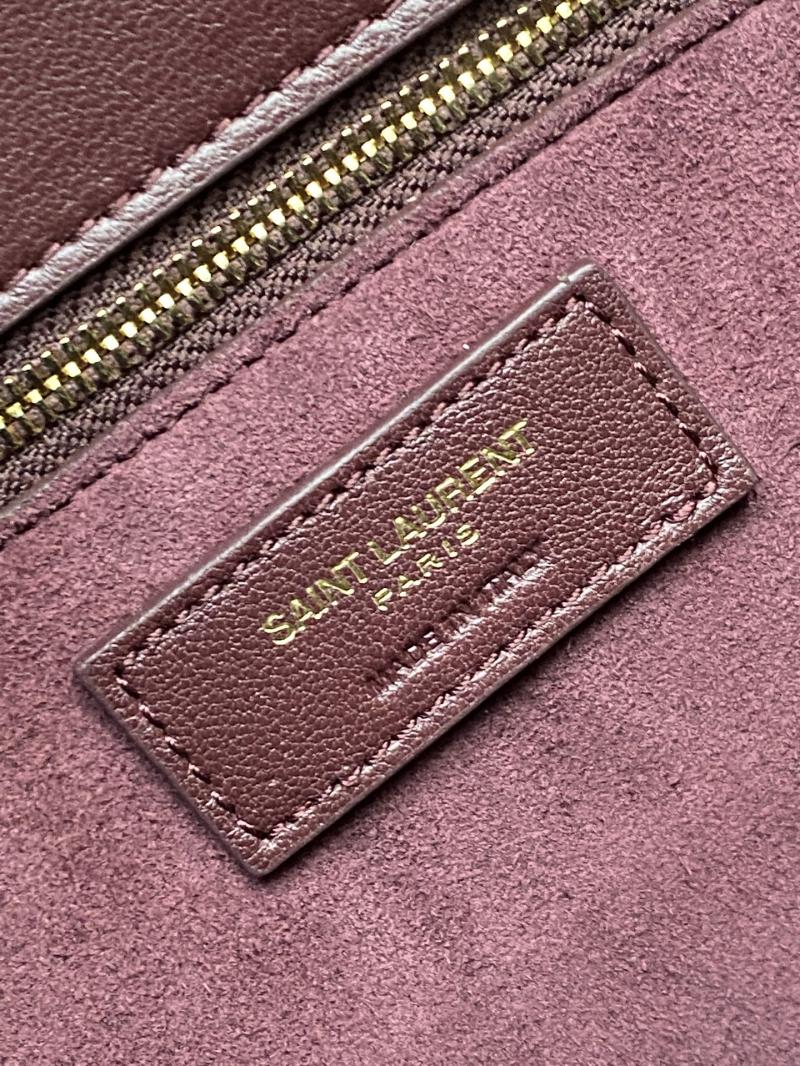 Saint Laurent Solferino Large Burgundy 832332
