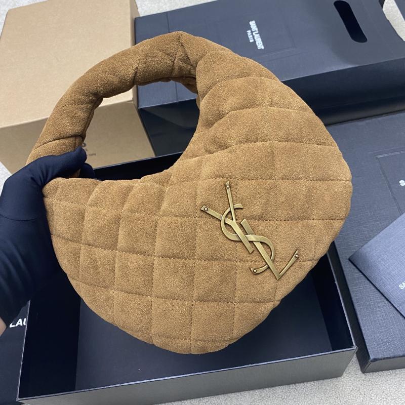 Saint Laurent Suede Icarino Brown 851689