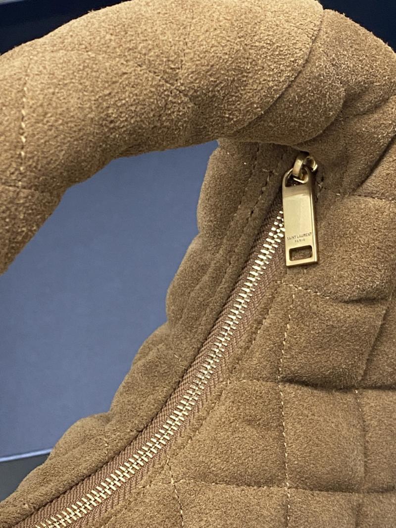 Saint Laurent Suede Icarino Brown 851689