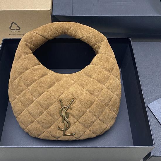 Saint Laurent Suede Icarino Brown 851689
