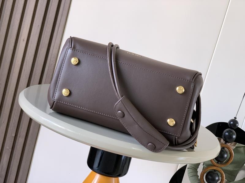 Small Loewe Madrid bag Dark Brownie L9146