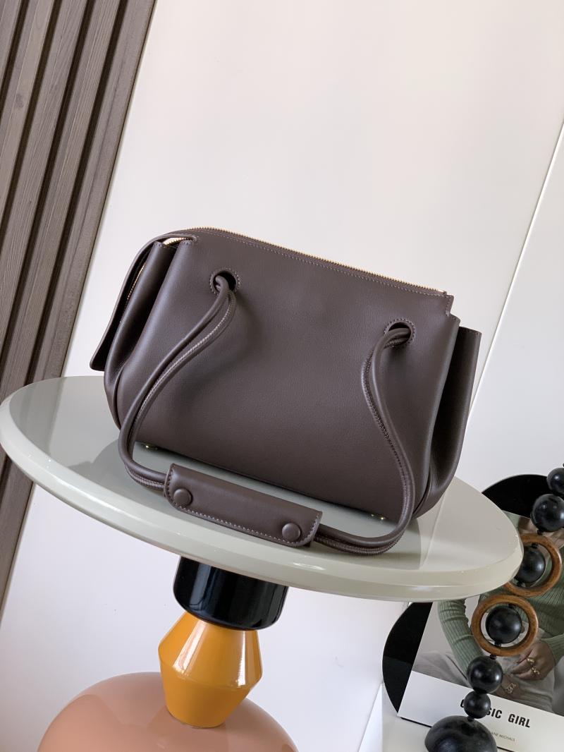 Small Loewe Madrid bag Dark Brownie L9146