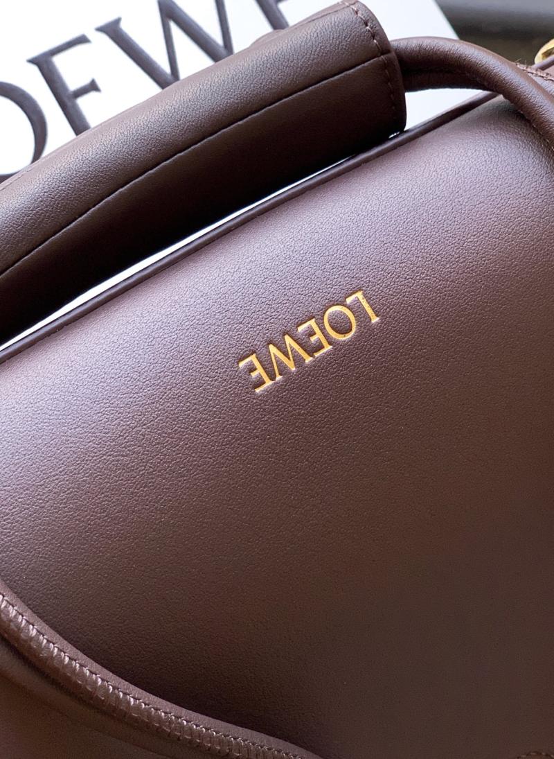 Small Loewe Madrid bag Dark Brownie L9146