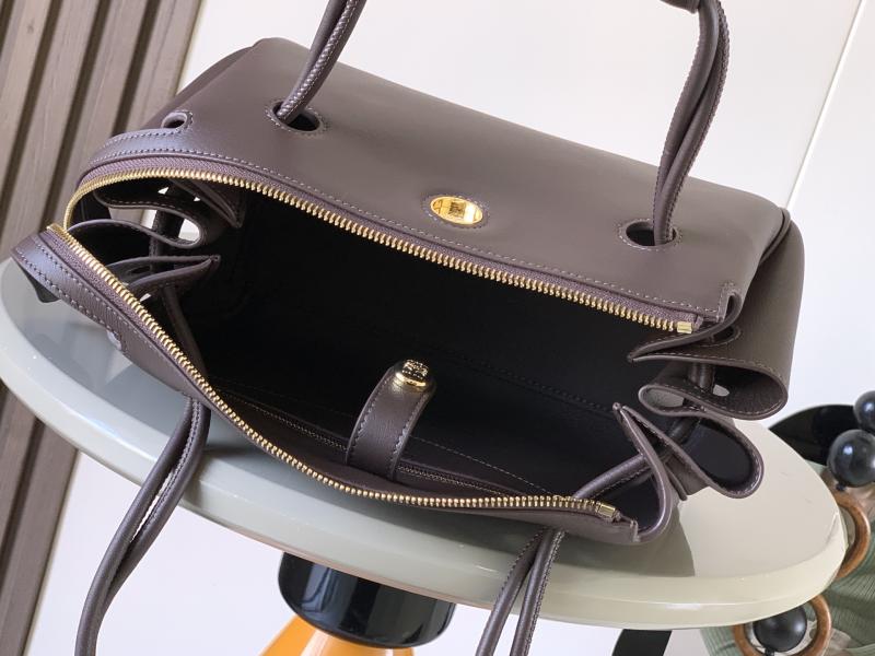 Small Loewe Madrid bag Dark Brownie L9146