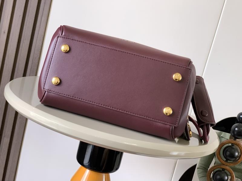 Small Loewe Madrid bag Dark Burgundy L9146
