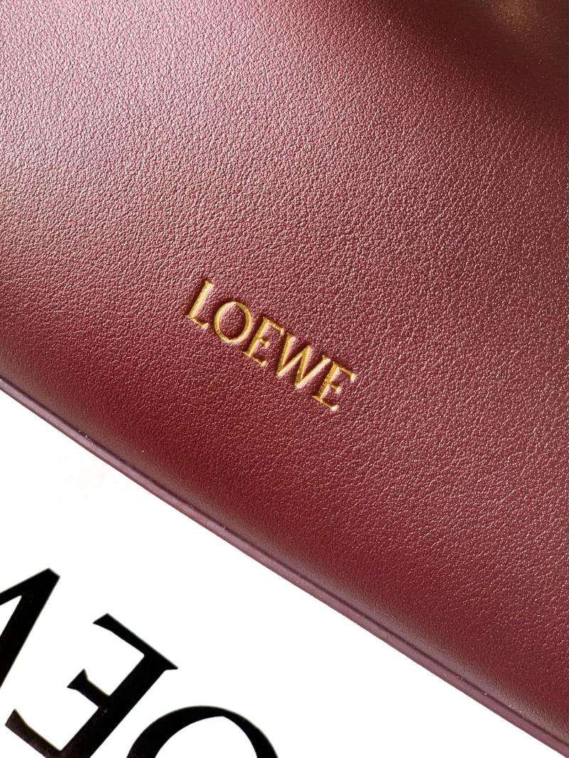Small Loewe Madrid bag Dark Burgundy L9146