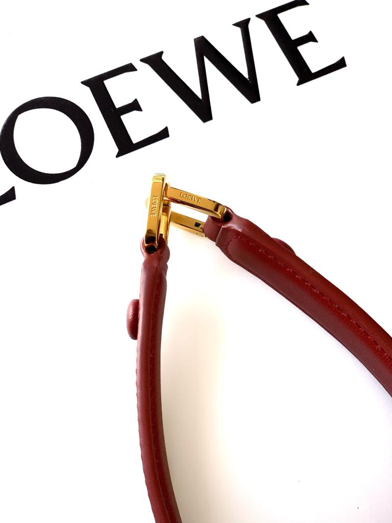 Small Loewe Madrid bag Red L9146