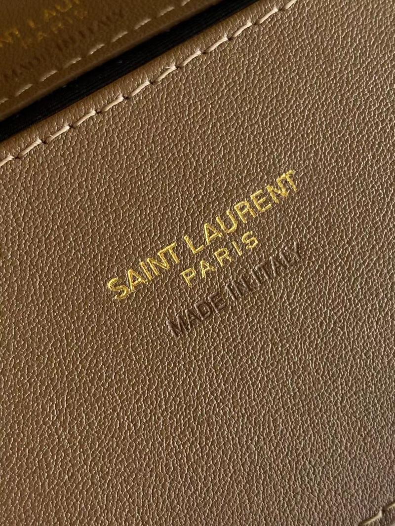 YSL Suede College Mini Chain Bag Leaf 779430
