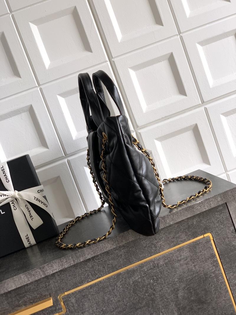 Chanel Lambskin Bow bag Black AS5851