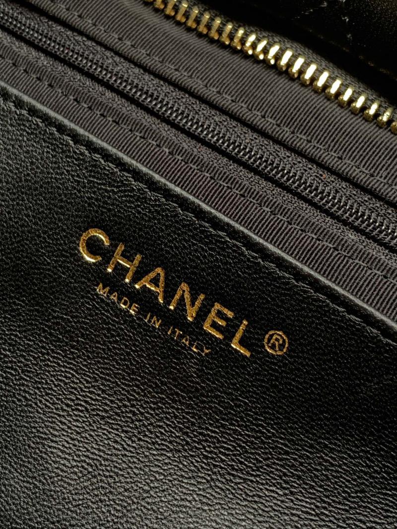 Chanel Lambskin Bow bag Black AS5851