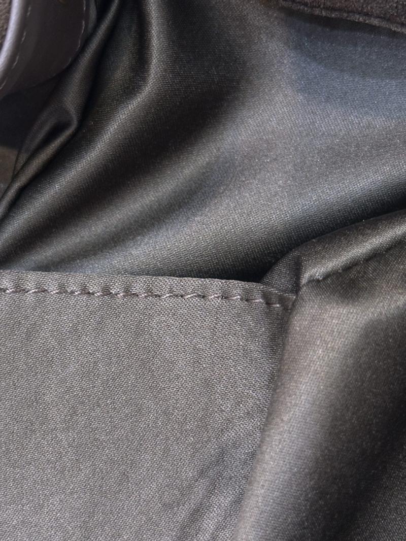 Chanel Suede 25 Medium Handbag Coffee AS5311