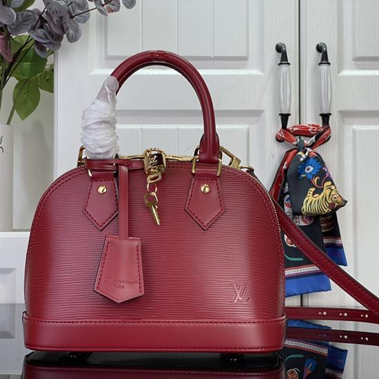 Louis Vuitton Alma BB Monogram Rouge M25562