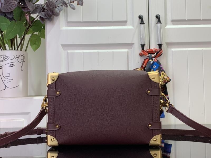 Louis Vuitton Side Trunk MM Wine Red M25669