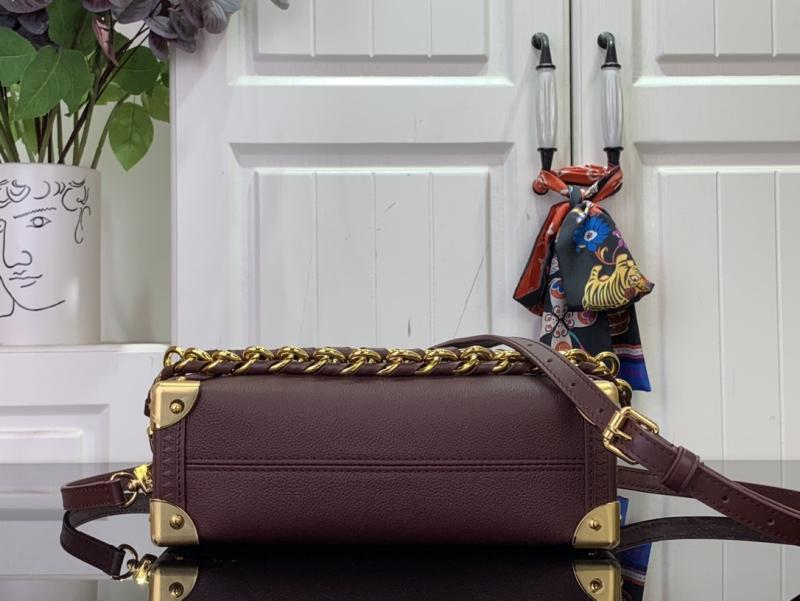 Louis Vuitton Side Trunk MM Wine Red M25669