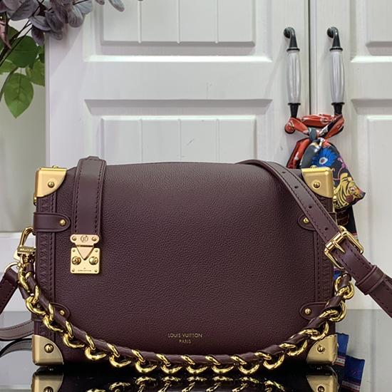 Louis Vuitton Side Trunk MM Wine Red M25669
